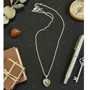 Gorgeous Sterling Silver Heart Pendant